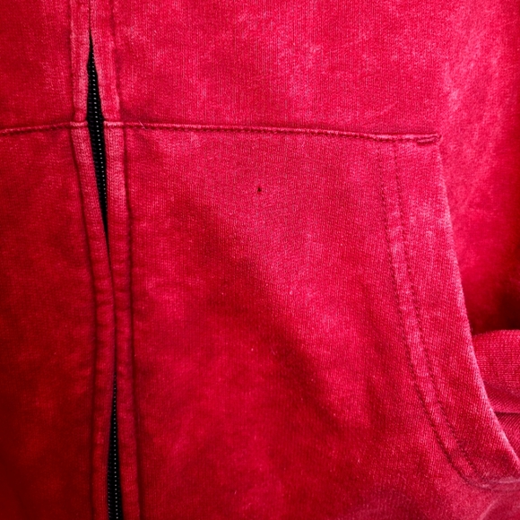 Marvel Deadpool Hoodie Mens Size Small Red Very Nice ♥️ - Picture 4 of 4